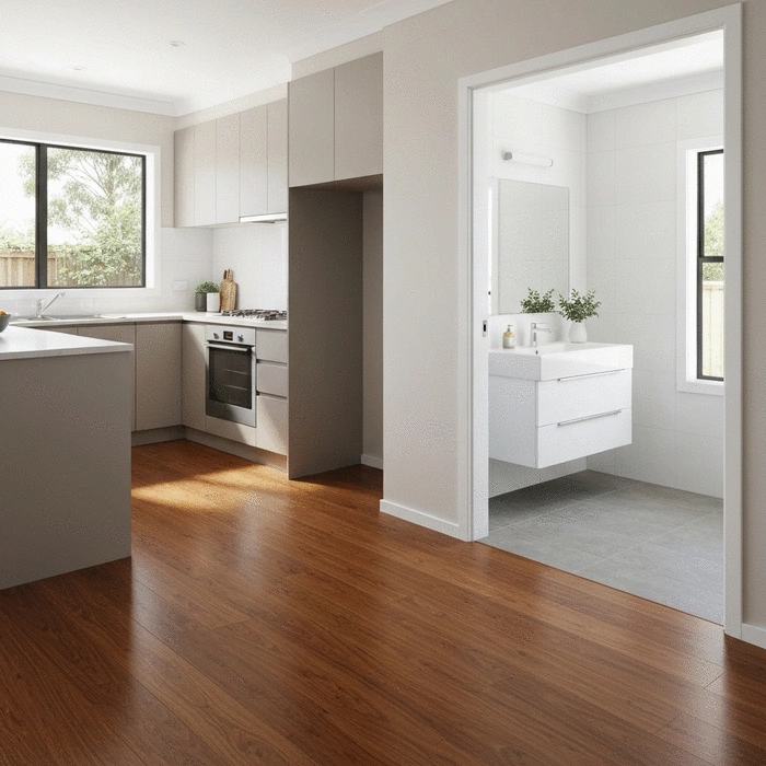 How to Choose the Best Hardwood Flooring for Kitchens and Bathrooms in Australia